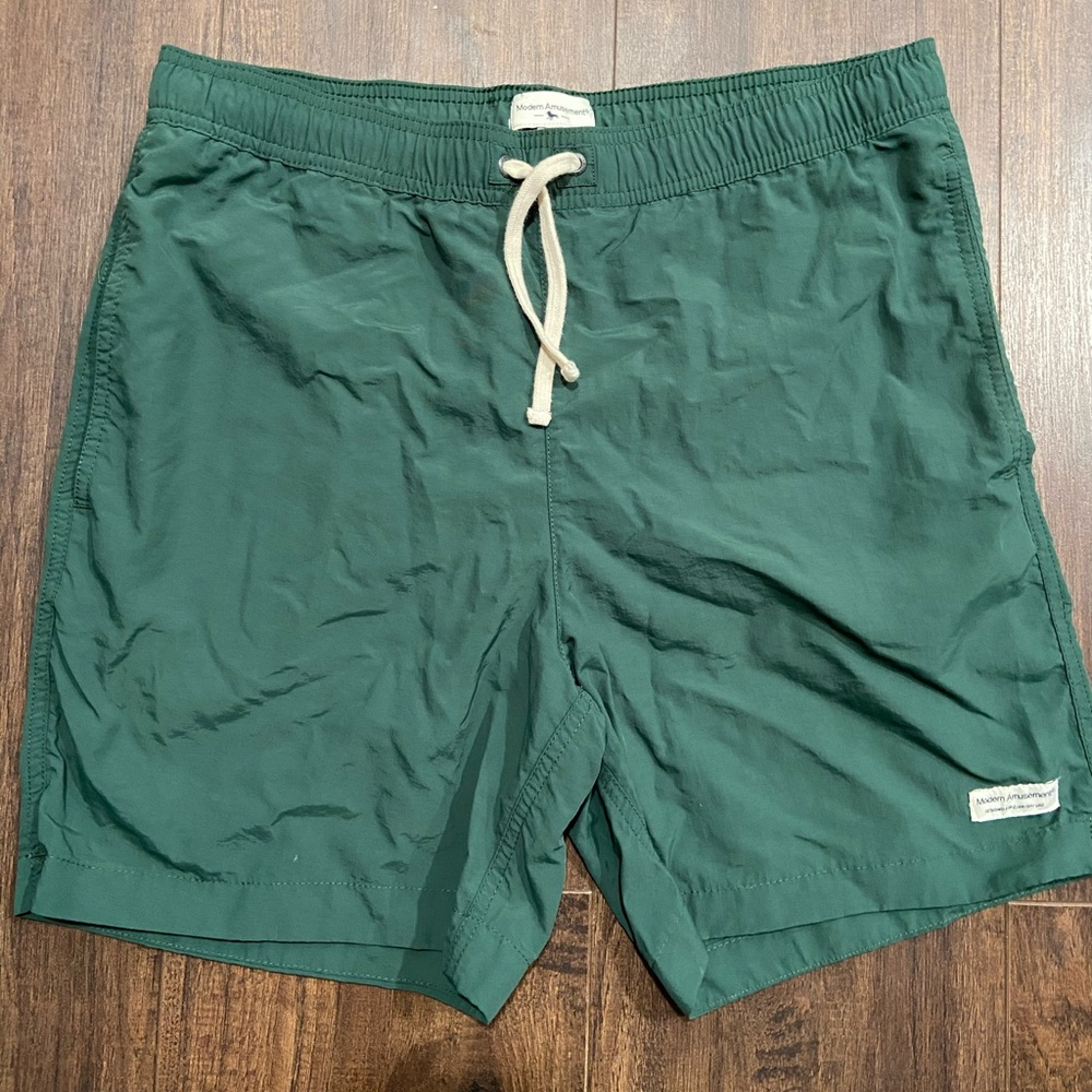 Modern Amusement Swim Trunks